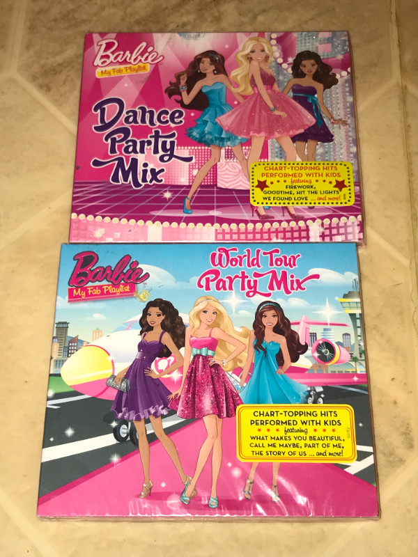 Mattel Barbie Doll My Fab Playlist CD Lot x 2 New Party Mix | CDs, DVDs &  Blu-ray | St. Catharines | Kijiji