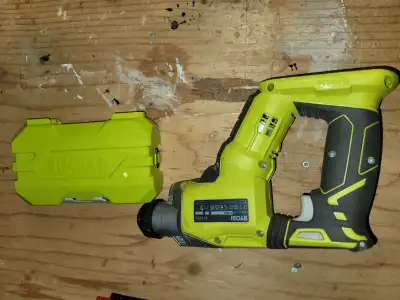 Hammer drill by Ryobi, View more