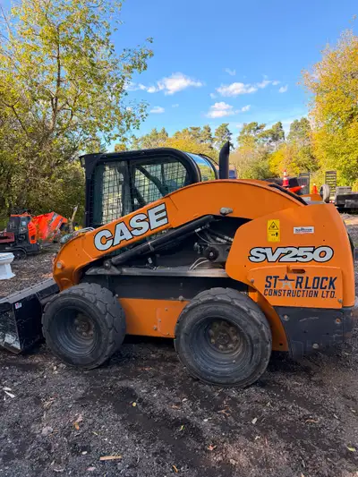 I’m selling my 2018 case SV 250 machine is very low hours maintenance done every year oil changes, e...