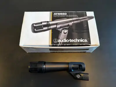 Microphone Audio-Technica ATM650, View more