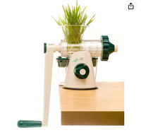 The ORIGINAL Healthy Juicer - For Wheatgrass and Leafy Green 