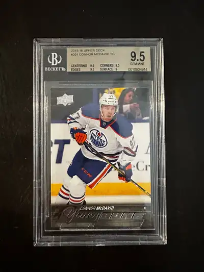 9.5 Connor McDavid Rookie , View more