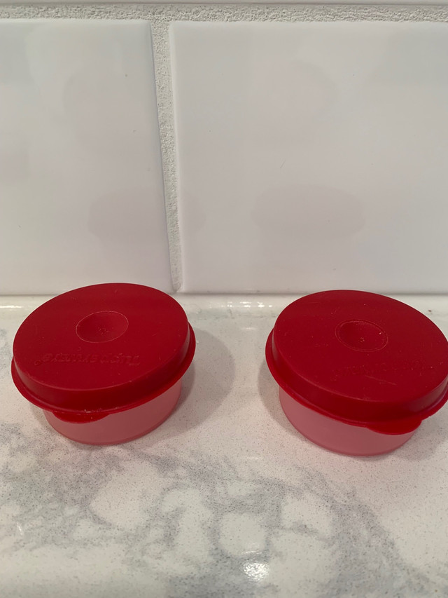 Tupperware small containers - new - $3.00 each in Kitchen & Dining Wares in Oshawa / Durham Region - Image 4