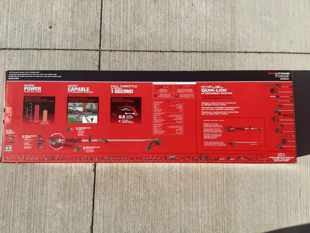 Milwaukee 16 “ trimmer in Power Tools in Hamilton - Image 5