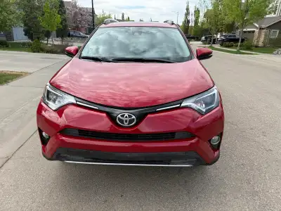 I am selling 2017 Toyota RAV4 Xle very low kilometre 44K only heated seat backup camera, 4 × 4 new t...