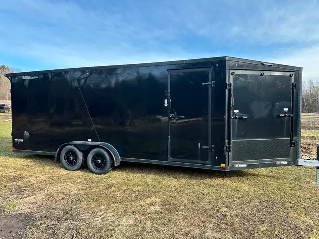  Premium 7’x20’+5’ Stealth Apache all-aluminum cargo & powerspor in Cargo & Utility Trailers in Owen Sound - Image 4