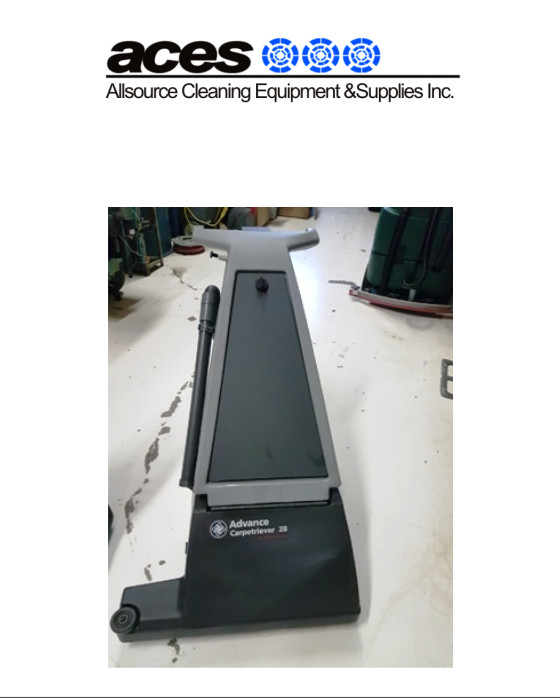 Refurbished Advanced Carpetriever 28" Wide Area Vacuum Cleaner in Other in Mississauga / Peel Region