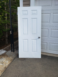 White insulated Alluminium exterior door for sale