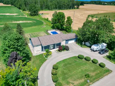 Welcome To This Beautiful Fully Green Oases On Over Half Acre Land ,16x32 Inground Pool With New Lin...