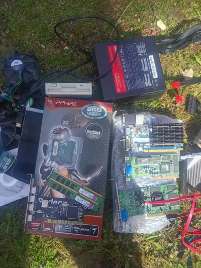 old PC parts graphics card, View more