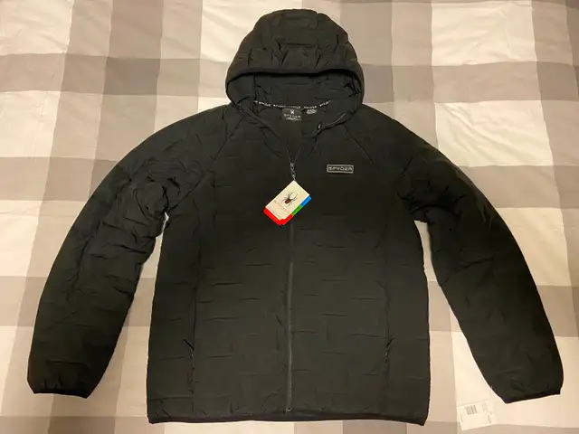 Brand New Men’s Spyder Lightweight Puffer Winter Jacket in Men's in Calgary - Image 2