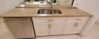 Comptoir de cuisine en granite/Granite countertop