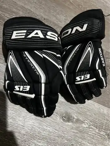 Easton youth hockey gloves, View more
