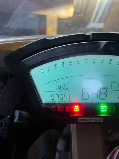 For sale is a Ducati 848 with low mileage , a sleek and powerful sportbike that's ready to turn head...