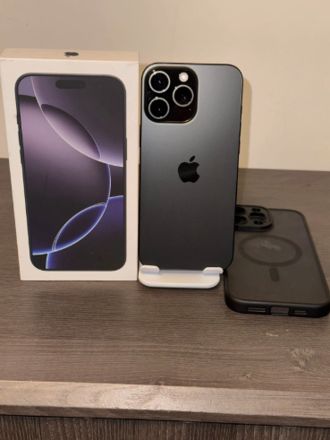 Apple iPhone 16 Pro Max 256GB Black Titanium Unlocked, View more