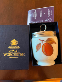 Royal Worcester Evesham egg coddlers new