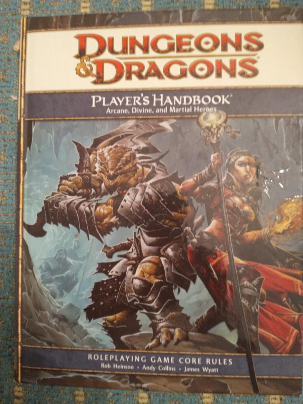 Player's handbook 4th ed Dungeon & Dragons dans Manuels  à Ville de Montréal