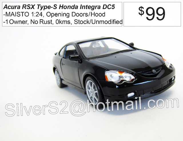 /\ MAISTO 1-24 ACURA RSX Type-S Honda Integra LOOSE Black /\ in Toys & Games in City of Toronto - Image 3