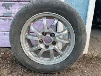 Toyota Prius V Alloy Rims and Tires-$400 obo