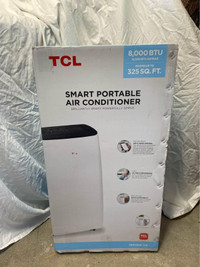 TCL 12000 BTU 115-volt White Portable Air Conditioner Wi-fi Comp