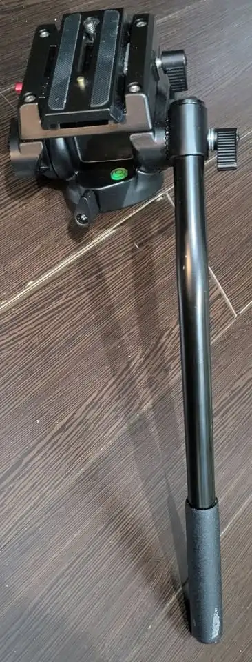 Neewer Metal Fluid Tripod Head – Sliding Plate & Handle, View more