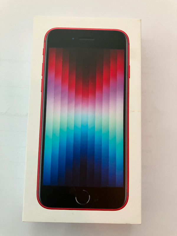 APPLE IPHONE SE3 2022 64GB SPECIAL RED EDITION SMARTPHONE in Cell Phones in Nelson