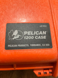 Pelican Case - 1200 series 