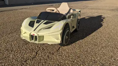 Brand New Kids Power wheel baby Bugatti with Parental Control, View more