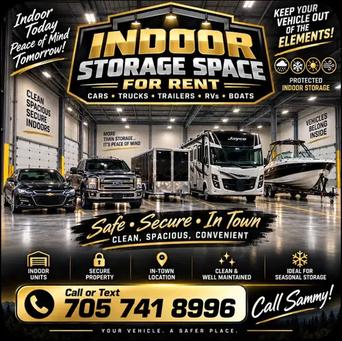Please see image for details. Located in Peterborough Call or text Sammy 705 741 8996