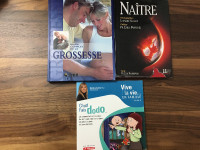 Lot de 3 livres de maternité