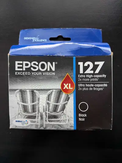 Epson 127 XL Black Ink Cartridge , View more