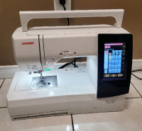 Janome 9850 special edition sewing embroidery machine 