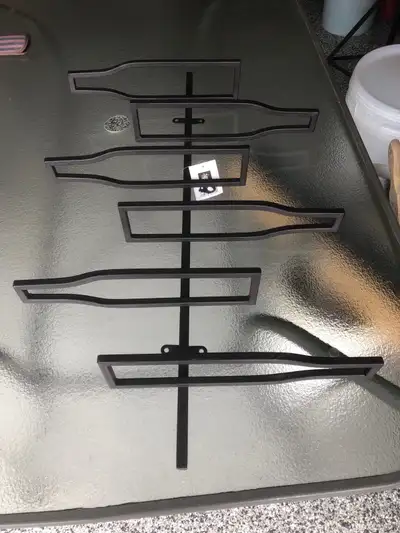 hanging 6 bottle wine rack , View more
