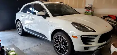 I am selling my Carrera White 2017 Porsche Macan S, a stylish and powerful SUV with approximately 12...