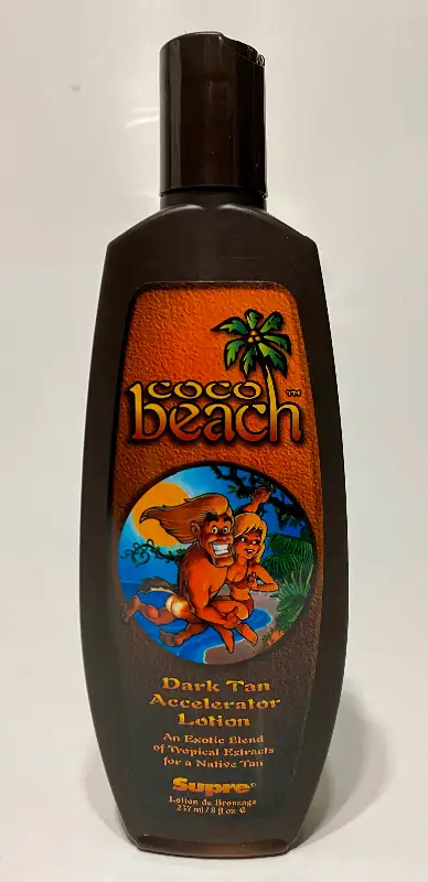 Available if posted. Coco Beach 8 ounce bottle. Use in tanning bed or outside. Almost new. Used once...