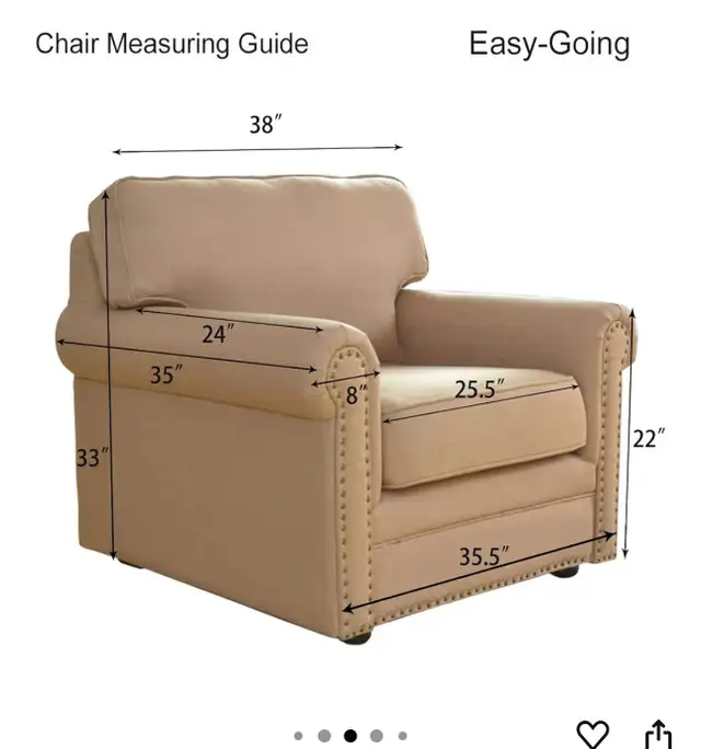 New Easy-Going Reversible water-resistant Sofa-chair Slipcover f in Other in Markham / York Region - Image 3