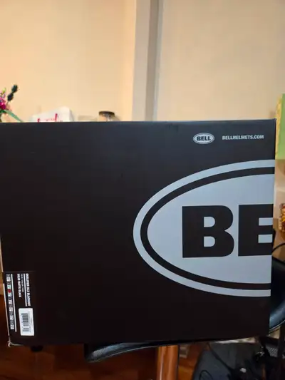 Bell Qualifier DLX Blackout Motorcycle Helmet (Size Medium , 57-58 CM). With an extra brand new dark...