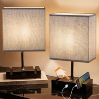 BRAND NEW 3-Way Dimmable Beside Lamps with Touch Control, and Du