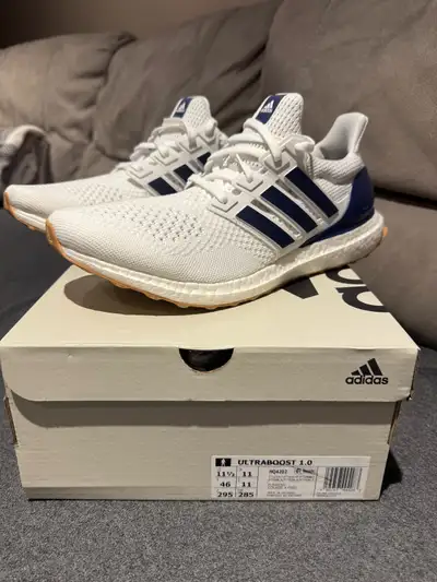 Adidas Ultraboost Cloud White Dark Blue Gum Size 11.5 , View more