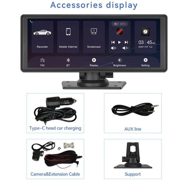 Don’t buy new car - buy this 4k CarPlay with peace of mind  in General Electronics in Saskatoon - Image 4