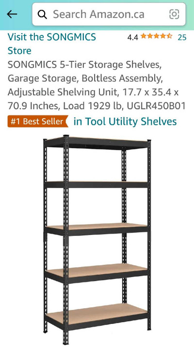 Brand New Storage Shelf