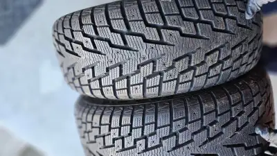 4 GTRadial Winter Tires 205/55R16 On Audi aluminum rims 95% tread Tires and rims are just like new