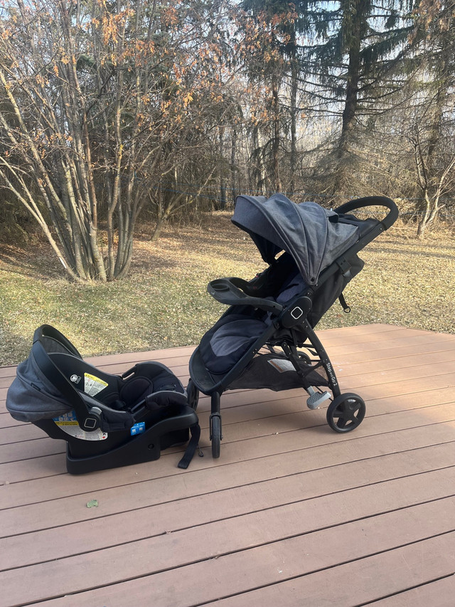 STROLLER WITH CAR SEAT  in Strollers, Carriers & Car Seats in Edmonton