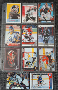 Martin Biron hockey cards 