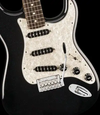 Fender 70th Anniversary Player Stratocaster Nebula Noir, View more