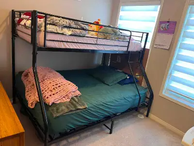 Metal Twin Over Full Bunk Bed, View more