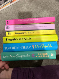 Lot of 6 Books from Shopaholic Series