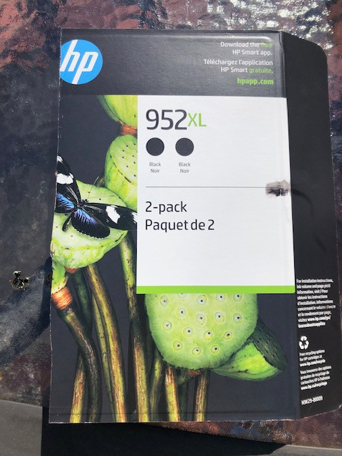 2 New large HP Printer Black Ink Cartridges in Printers, Scanners & Fax in Dartmouth - Image 2