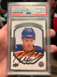  Connor Mcdavid Erie Otter CCM Jersey - Autographed : Everything  Else