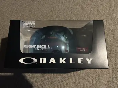 Brand New Oakley Flight Deck™ L Prizm Sapphire Snow Ski Goggles, View more